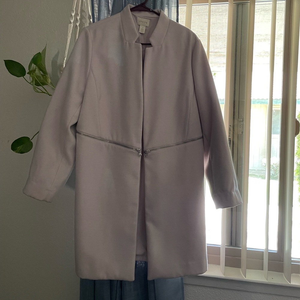 Chico’s light lavender size 2 coat